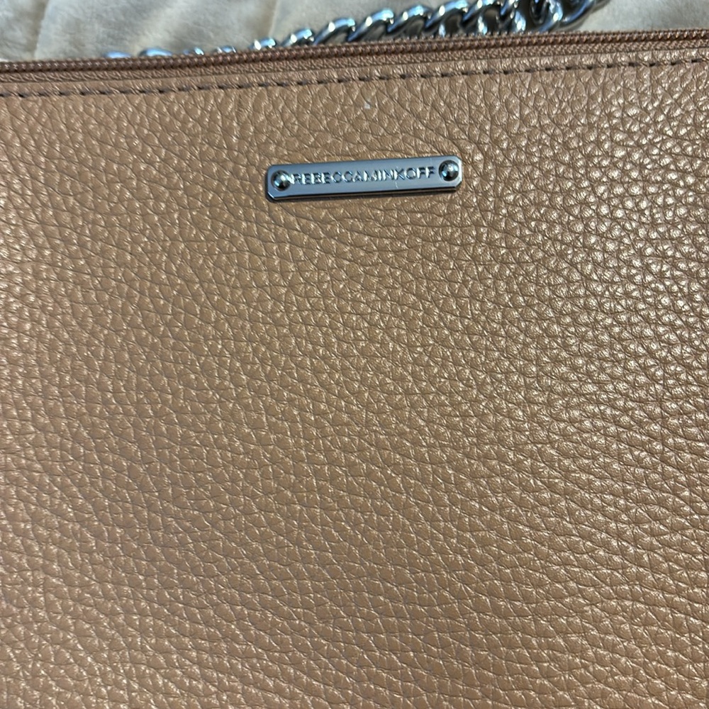 Rebecca MINKOFF 3 zipper small bag with metal and leather strap. - Picture 4 of 7
